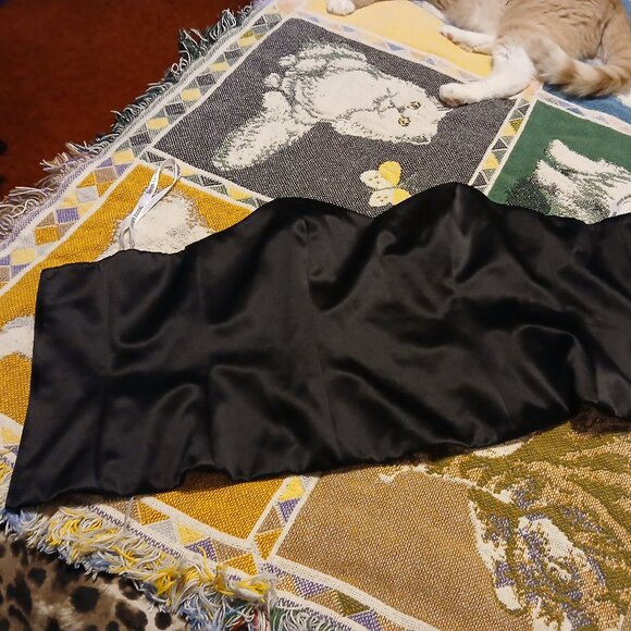 David's Bridal Womens Size 4 Black Strapless Bustier Top - Picture 8 of 13